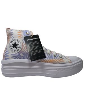 Converse Chuck Taylor All Star Move Floral Women's HighTop Platform Shoes Size 9